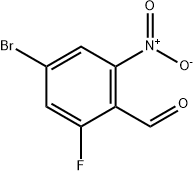  4-溴-2-氟-6-硝基苯甲醛