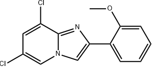 6,8-二氯-2-(2-甲氧基苯基)咪唑并[1,2-A]吡啶