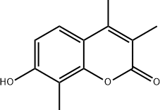 7-羟基-3，4，8-三甲基香豆素
