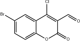 6-溴-4-氯-3-甲酰基香豆素