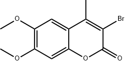 3-溴-4-甲基-6,7-二甲氧基香豆素