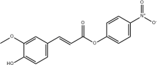 对硝基苯基反式-阿魏酸酯